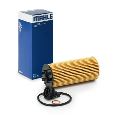 Image of 11428593186, 8593186 Oil Filter MAHLE ORIGINAL OX 1238D Insert MINI: Hatchback, Clubman, BMW: 2 Gran Tourer, 1 X1