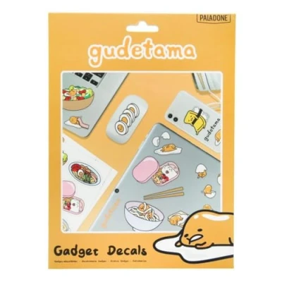 Image of Gudetama Official Licensed Puffy Gadget Decals Includes 37 3D Anime Cartoon Lazy Egg Character, Gift and Accessory Decor Paladone