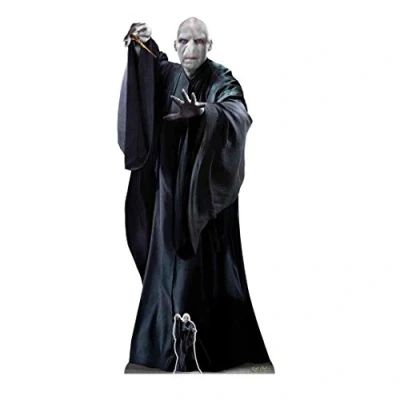Image of SC1468 Star Cutouts Ralph Fiennes as Lord Voldemort Lifesize Cardboard Cutout for Harry Potter Fans 184cm Great parties, decorations and gifts