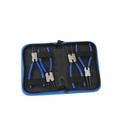 Image of US PRO 4 Piece 6&quot; 150mm Circlip, Snap Ring Pliers Internal External, Pouch 2059