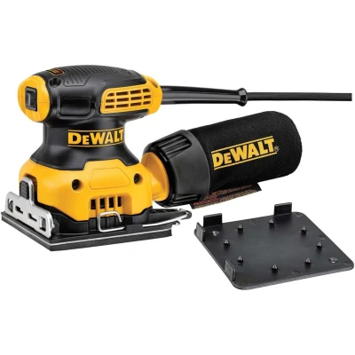 Image of DeWalt DWE6411 1/4 Sheet Palm Sander 230W 240V DEWDWE6411