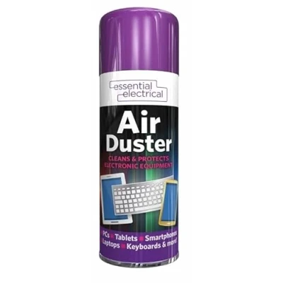 Image of 200ml Air Duster Can Multi Purpose Spray Cleaner for Electronics Equipment with Extendable Straw Difficult to Reach Areas