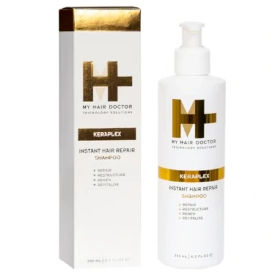 Image of My Hair Doctor Keraplex Instant Repair Shampoo 250ml. Strengthening with Castor Oil, Keratin For Coloured &amp; Damaged Hair. Treatment 250ml