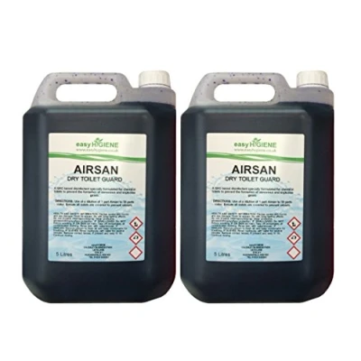 Image of BLUE AirSAN 10L CHEMICAL TOILET fluid Cleaner FLUSH Portaloo boat caravan wc