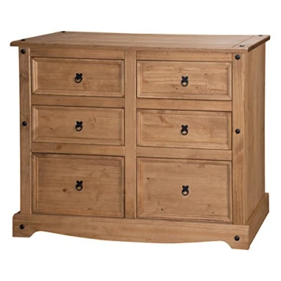 Image of Mercers Furniture Trade Corona 6 Drawer Chest Sideboard