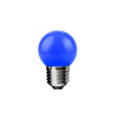 Image of Kosnic E27 LED Golf Bulb 1W Blue