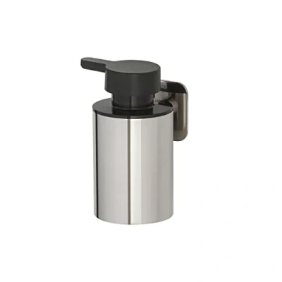 Image of Tiger Colar Soap Dispenser, Mounting without Drilling, Stainless Steel Polished, 6.5 x 12.1 9.9 cm