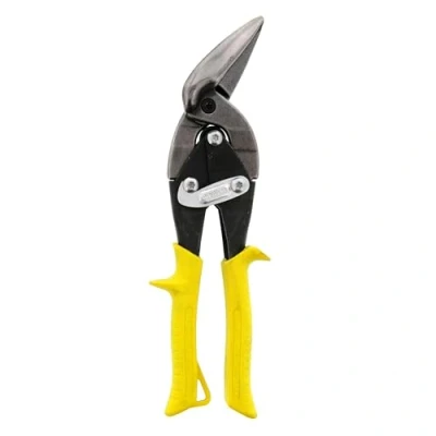 Image of Midwest Aviation Snip Straight Cut Offset Tin Cutting Shears with Forged Blade &amp; Kush&#039;n Power Comfort Grips MWT 6510S