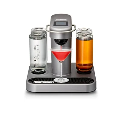 Image of Bartesian Cocktail Making Machine Automatic Mixology Home Bar Cocktails Mixing Maker Push Button Pre Mixed Drink Capsule Dispenser Shaker for Margarita, Old Fashioned, Martini, Daiquiri &amp; More