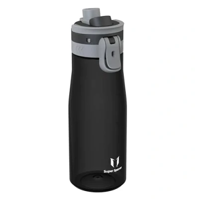 Image of Super Sparrow Water Bottle 1000ml One Tap TouchGulp Non Toxic BPA Free Lightweight &amp; Sustainable Tritan Bottles for Sports, Travel, Outdoors
