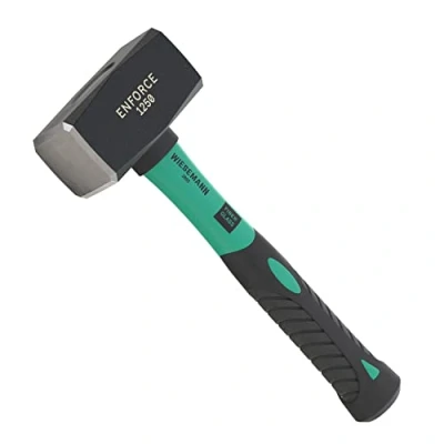 Image of Club Hammer 1250 Grams with 2K fibreglass Handle from WIESEMANN 1893 Enforce Series Forged and Induction Hardened Head 80546