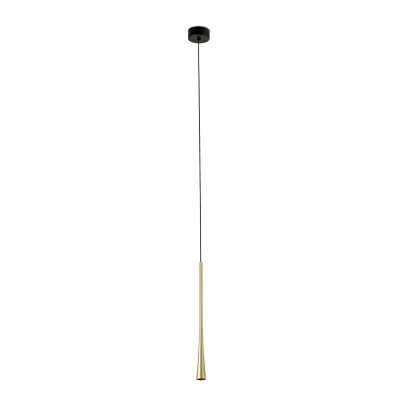 Image of Diana 40 Integrated LED Pendant Ceiling Light Satin Gold 2700K
