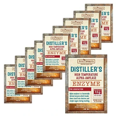 Image of Still Spirits 10x Distillers Alpha Amylase Enzyme 12g High Temperature for 25L