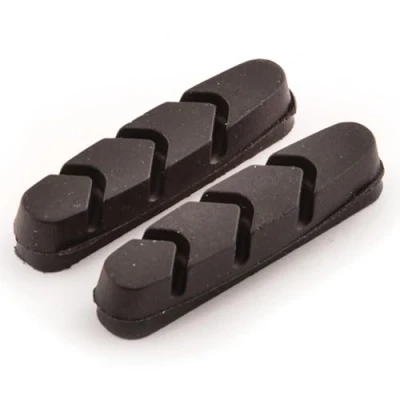 Image of Clarks Road Brake Pads Replacement Insert for Campagnolo, Record Athena and Chorus, Black, 52 mm