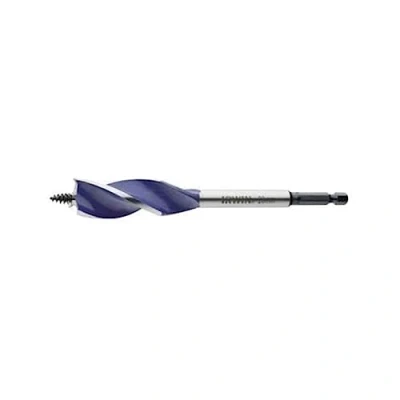 Image of Irwin 10506623 6X Speed Blue Groove Wood Drill Bit 22mm