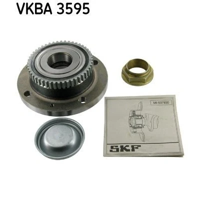 Image of 374880 Wheel bearing kit SKF VKBA 3595 with ABS sensor ring CITROËN: Xsara Picasso, Berlingo / First I Van,
