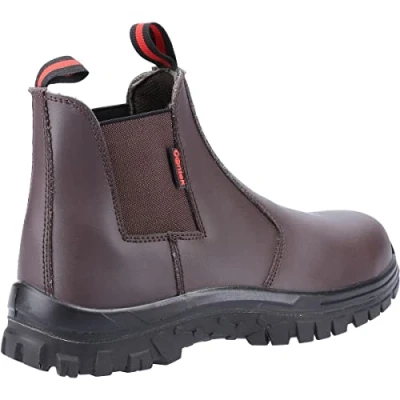 Image of Centek FS319 S1 Dealer Safety Boot Brown UK 9 Work Boots &amp;