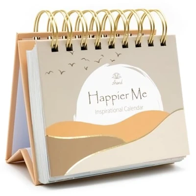Image of Motivational Calendar Daily Flip with Inspirational Quotes Gifts for Women, office Decor Women Desk, Desk Decorations