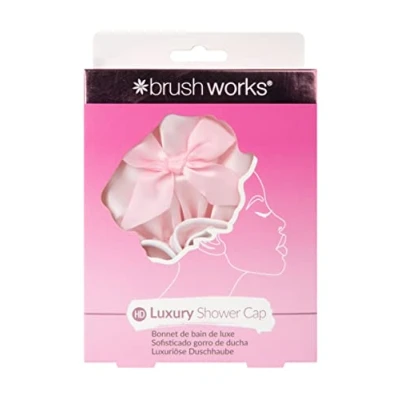 Image of Brushworks Luxury Satin Shower Cap