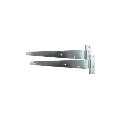 Image of 4x TIMCO Pair of Medium Tee Hinges Hot Dipped Galvanised MTH12GB