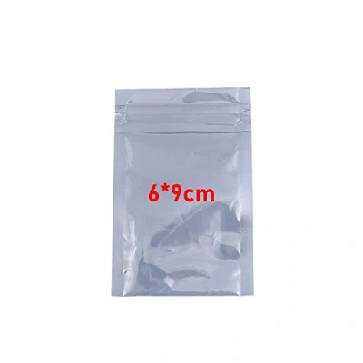 Image of Pack of 100 Antistatic 5 Sizes ESD Anti Static Shielding Ziplock Bags Translucence Reusable for Electronic Devices x 6 9 cm / 8 12 10 15 21 23