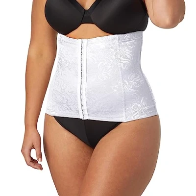 Image of Maidenform Flexees Women&#039;s Shapewear Waist Nipper Firm Control, White, 14