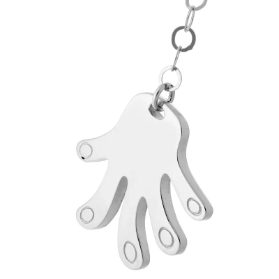 Image of Orphelia WoMens 925 Sterling Silver Necklace ZK 2575 One Size