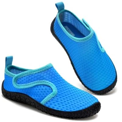 Image of Water Shoes Boys Kids Toddler Aqua Quick Dry Wetsuit for Beach Swimming Pool Garden(Blue 31EU)