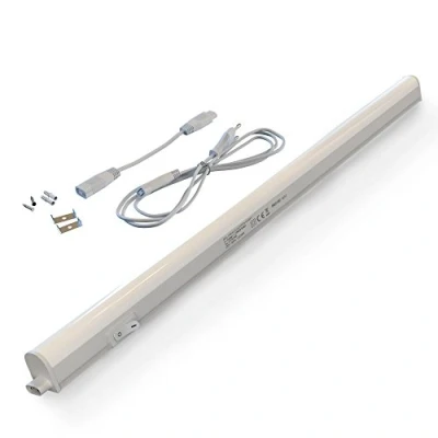 Image of BRILONER LED Strip with On/Off Switch, Neutral White Light Colour, Includes Plug Cable, Under Unit Light, Kitchen, Strip, Cabinet Lighting, Kitchen Lamp, 58.5 x 2.2 3