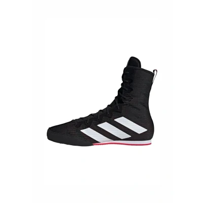 Image of adidas Performance BOX Training shoe, Size: 3.5, Core black cloud white pure ruby shoes