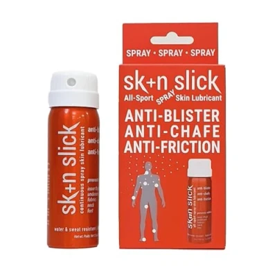 Image of SKINSLICK Anti Chafing Spray for Thighs &amp; Feet, Chub Rub Spray, Friction Waterproof Cream Women Men, Neoprene Wetsuits Chafe Liquid, Stick Alternative (52ml)