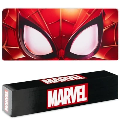 Image of Marvel Avengers Desk Mat Large Mouse 80 x 36 cm Protector PC Laptop Keyboard Groot Spiderman Gifts (Red Spiderman)