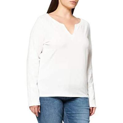 Image of ESPRIT Women&#039;s 101cc1f309 T Shirt, 110/Non straight White, XL