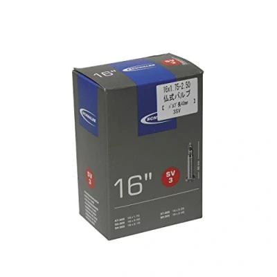 Image of Schwalbe 16X1.75/2.50 Tube Presta SV3 Black