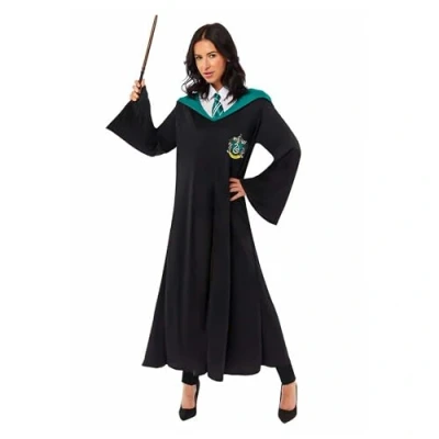 Image of Amscan 9912520 Adults Officially Licensed Slytherin Robes World Book Day Fancy Dress Costume Size: XXL