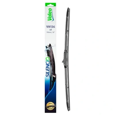 Image of 6423L0, 6423L1 Wiper Blade VALEO SILENCIO HBLADE 574736 700mm Front Hybrid with spoiler for left hand drive vehicles 28Inch
