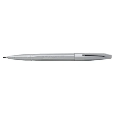 Image of Pentel Sign Pen Grey, Pack of 12 , S520 N