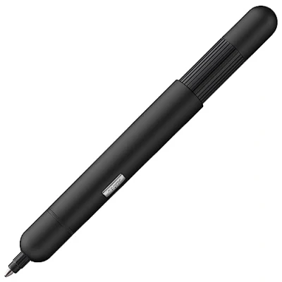 Image of Lamy pico black ballpoint pen Innovative pocket with one click in full size metal barrel &amp; line width M incl. compact refill 22