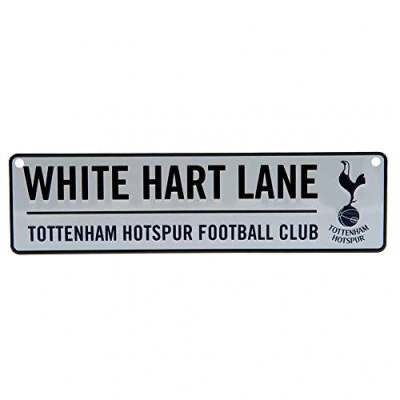 Image of Tottenham Hotspur Official FC Metal Window Sign (26 x 7cm)