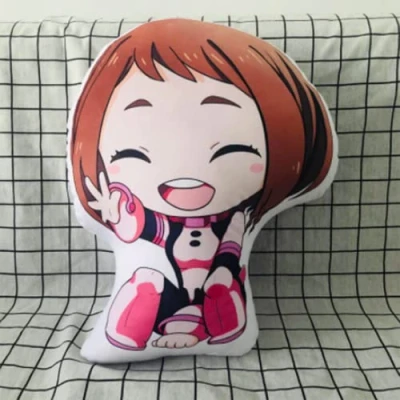 Image of My Hero Academia OCHACO URARAKA 40cm Anime Characters Plush Cushion