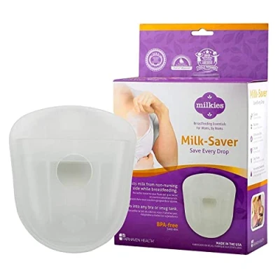 Image of Milkies Milk Saver Breast Collector Storage BPA Free