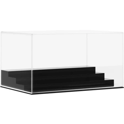 Image of vidaXL Display Box Transparent 24x16x13 cm Acrylic