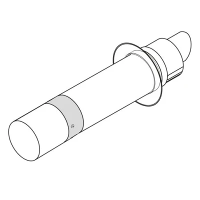 Image of Baxi Multifit Tele Incase Rear Flue 60mm X 100mm 7210434