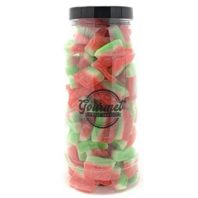 Image of Watermelon Slices Retro Sweet Shop Jar by The Gourmet Company