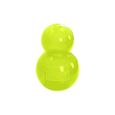 Image of Outward Hound by Planet Dog Double Tuff Interactive Stuffable Chew Toy, Large, Green