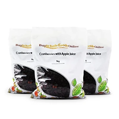 Image of Dried Cranberries Infused with Apple Juice 3kg (BWFO)