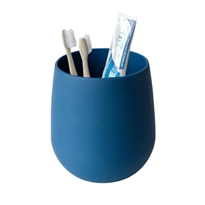 Image of Blue Canyon Indigo Tumbler, Plastic Toothbrush Bathroom Glass, Cup for Mouthwash Cups Reusable, Holder Bathroom, Small Makeup Brush Portable