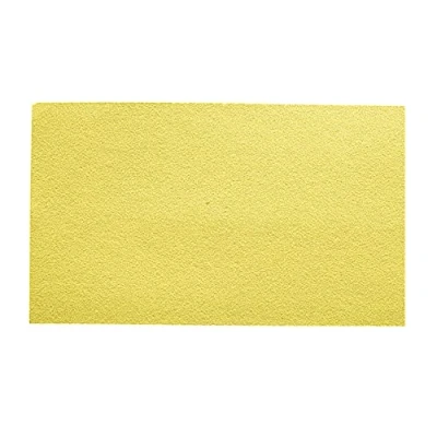 Image of Mirka Yellow Sandpaper sanding Sheet / 140x230mm Grit P240 50 pcs hardwood, softwood, paint, putty, plastic