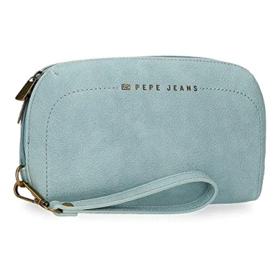 Image of Pepe Jeans Diane Blue Handbag 20x11x4 cms Synthetic Leather