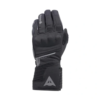 Image of Dainese Men&#039;s Funes Gore Tex Winter Motorcycle Gloves, Padded, Non Slip, Knuckle Protectors, Touchscreen, Black, L